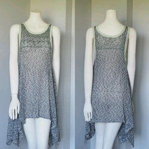 🌞WE THE FREE PEOPLE Asymmetrical dress Tunic Gray